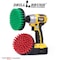Drill Brush Power Scrubber By Useful Products 5 in W 5 in L Brush, Variety 5in-S-GR-QC-DB - alternate 6